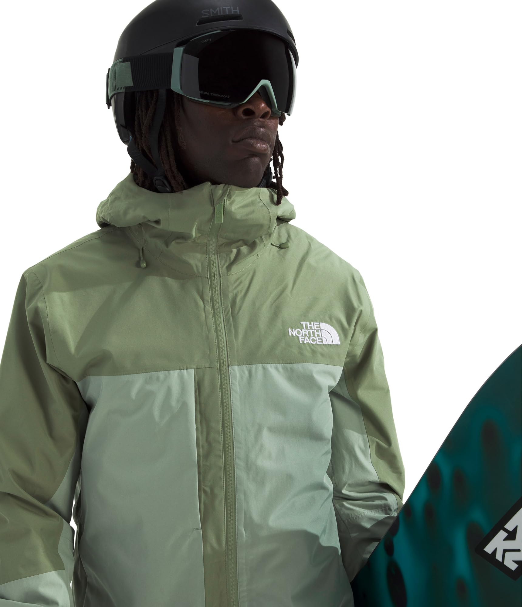 Amazon.com: The North Face ThermoBall Snow Triclimate Jacket, Bark
